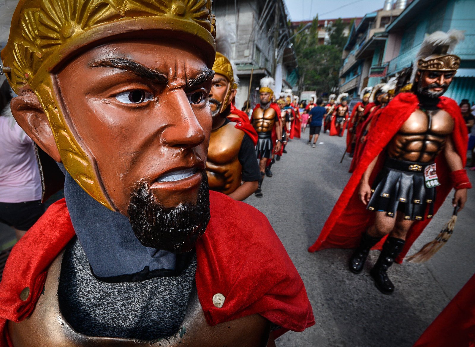 Pugutan reenactment of Longinus capture